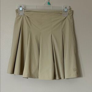 Wilson Women's Beige A-Line Skort